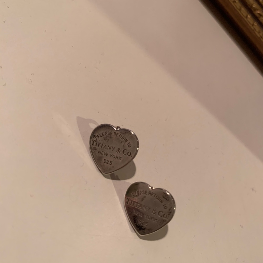 Return to Tiffany Heart Earrings